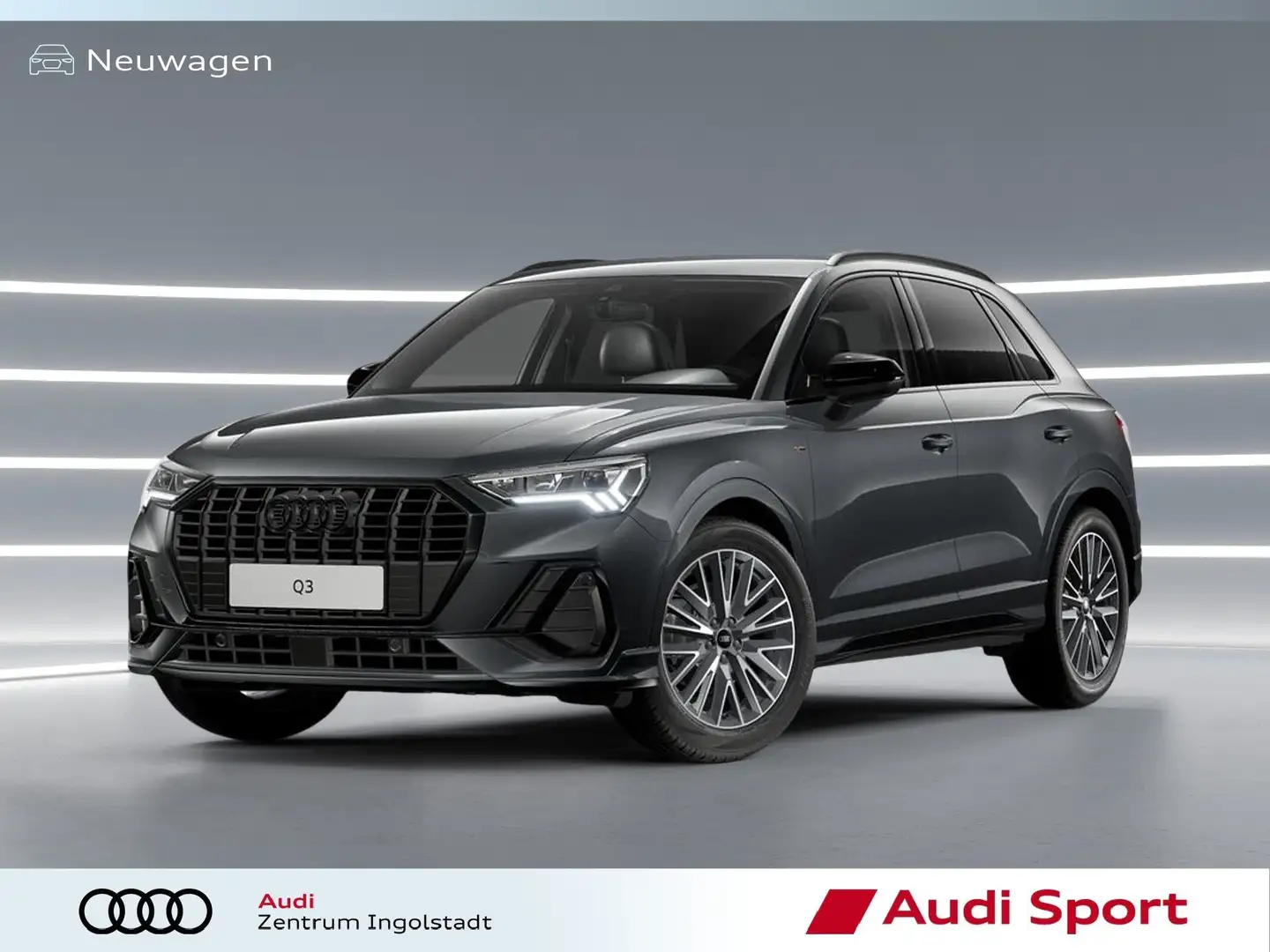 Audi Q3 S line 35 TFSI S tronic LED,AHK UPE 57.345,- Grau - 2