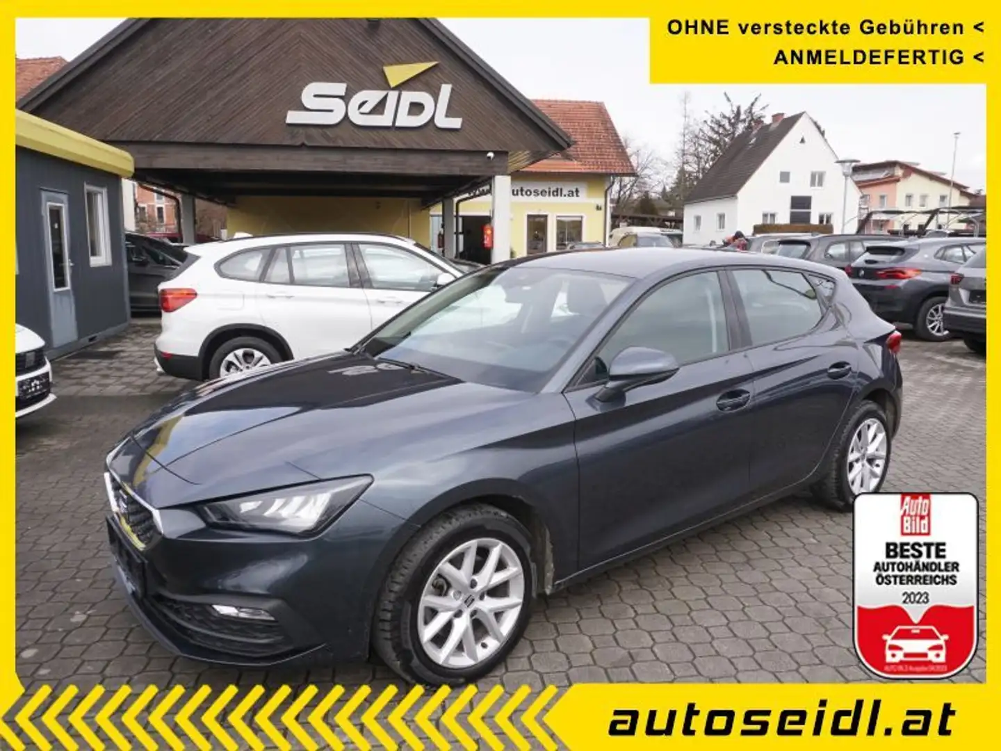 SEAT Leon 2,0 TDI Reference *LED* Grau - 1