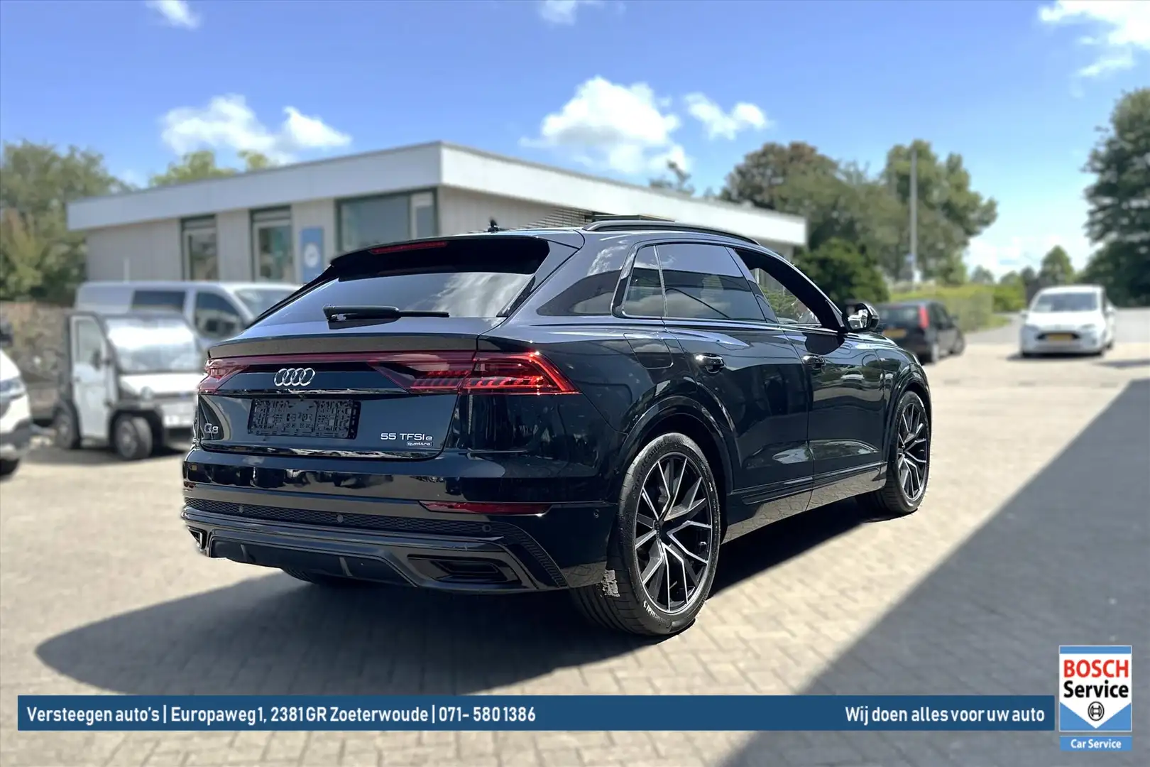 Audi Q8 55 TFSI e Quattro 381pk Tiptronic Pro Line S Zwart - 2