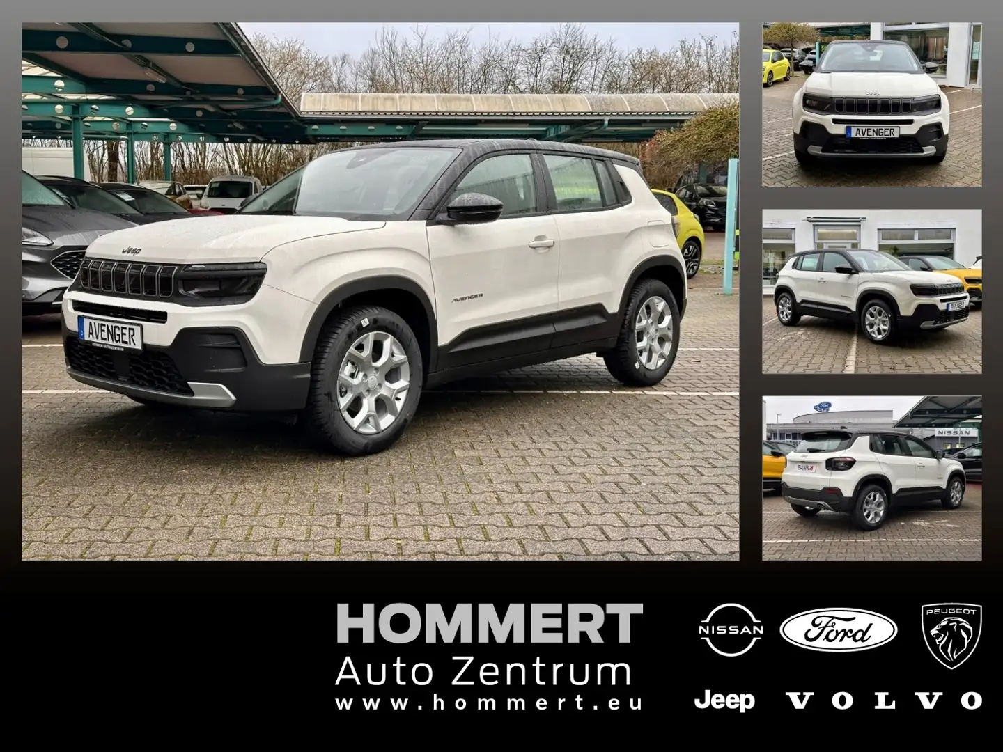 Jeep Avenger 1.2 T-GDI Altitude Weiß - 1