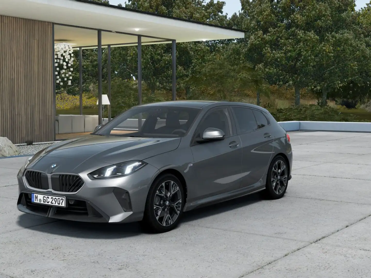 BMW 120 i M Sport AHK Ad.LED H/K DrAs+ PaAs SHZ 18" PDC Grau - 1