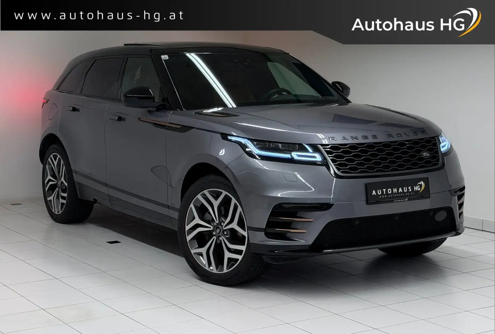 Land Rover Range Rover Velar 2.0 d AWD R-Dynamic S*PANO*AHK*ACC*WINDSOR*MERIDI Grau - 1