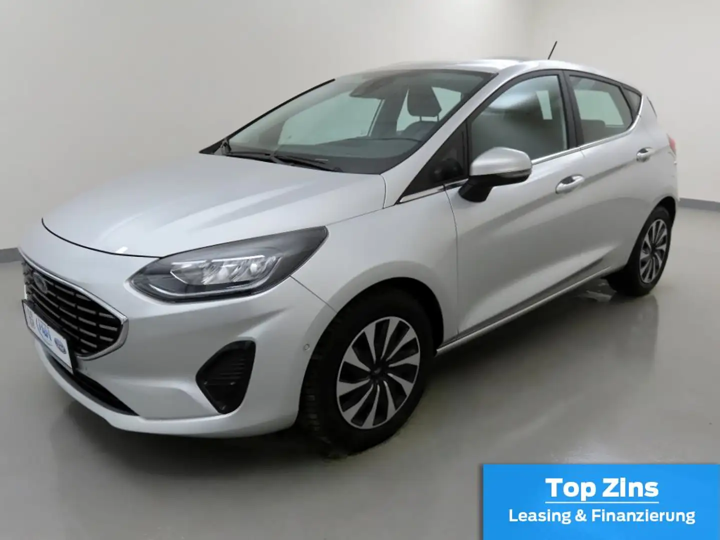 Ford Fiesta 1.0 M-Hybrid Titanium Kam+LED+WinterPak Plateado - 2