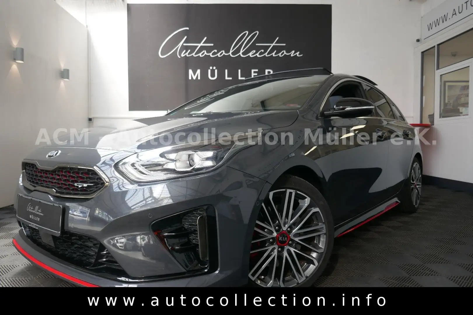 Kia ProCeed / pro_cee'd ProCeed GT*1.Hand*Pano*LED*Navi*Kamera*TWA*JBL* Gris - 1