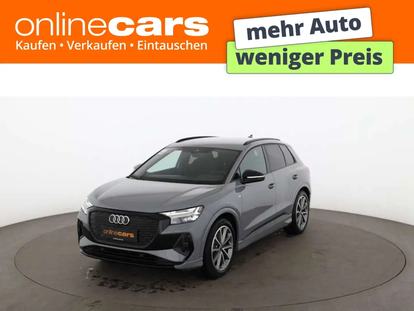 Audi Q4 e-tron Q4 40 e-tron S-Line 82kWh Aut LED RADAR R-CAM NAV Grau - 1