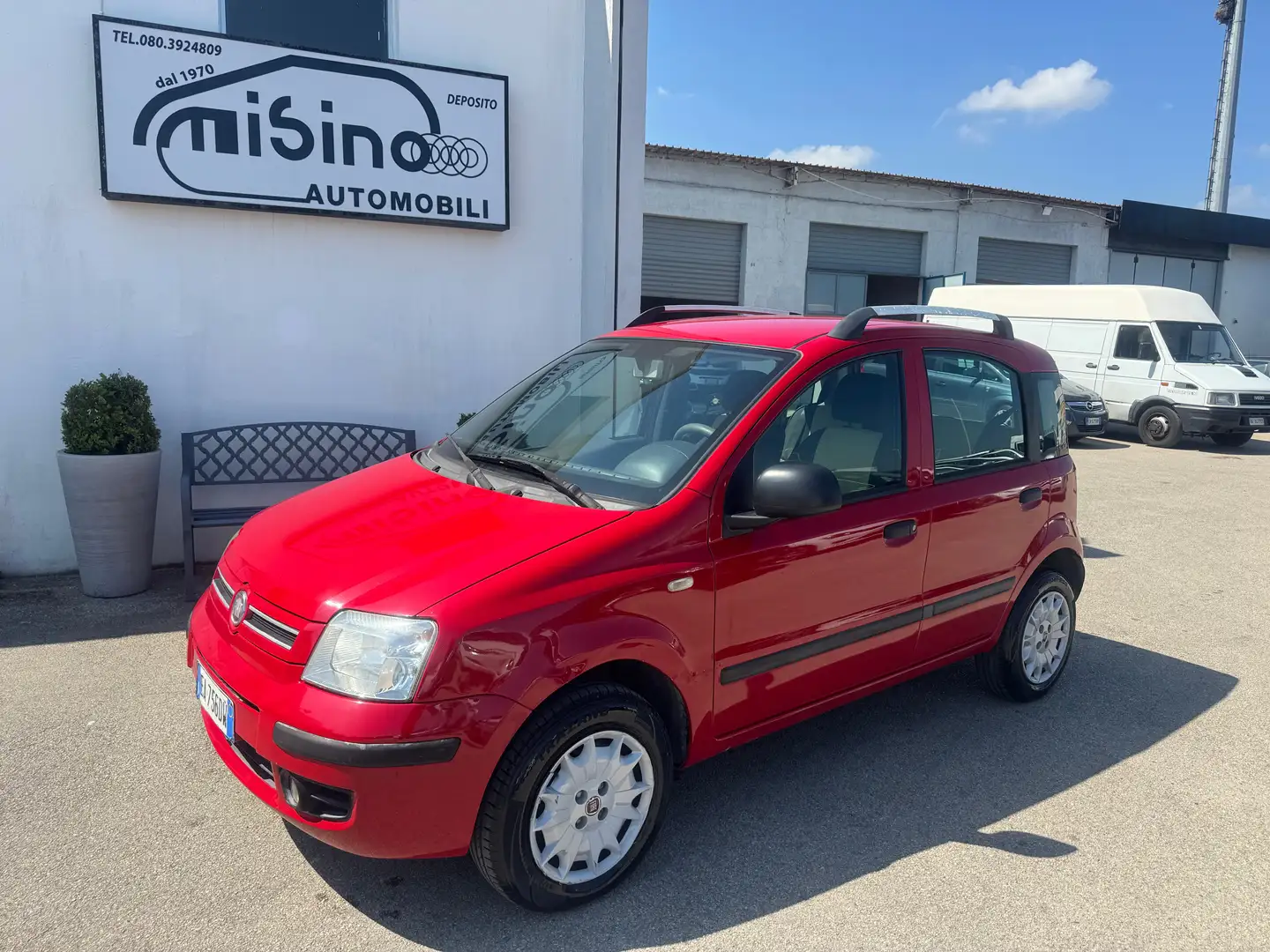 Fiat Panda Panda 1.2 natural power Dynamic- 12/2009 Rosso - 1