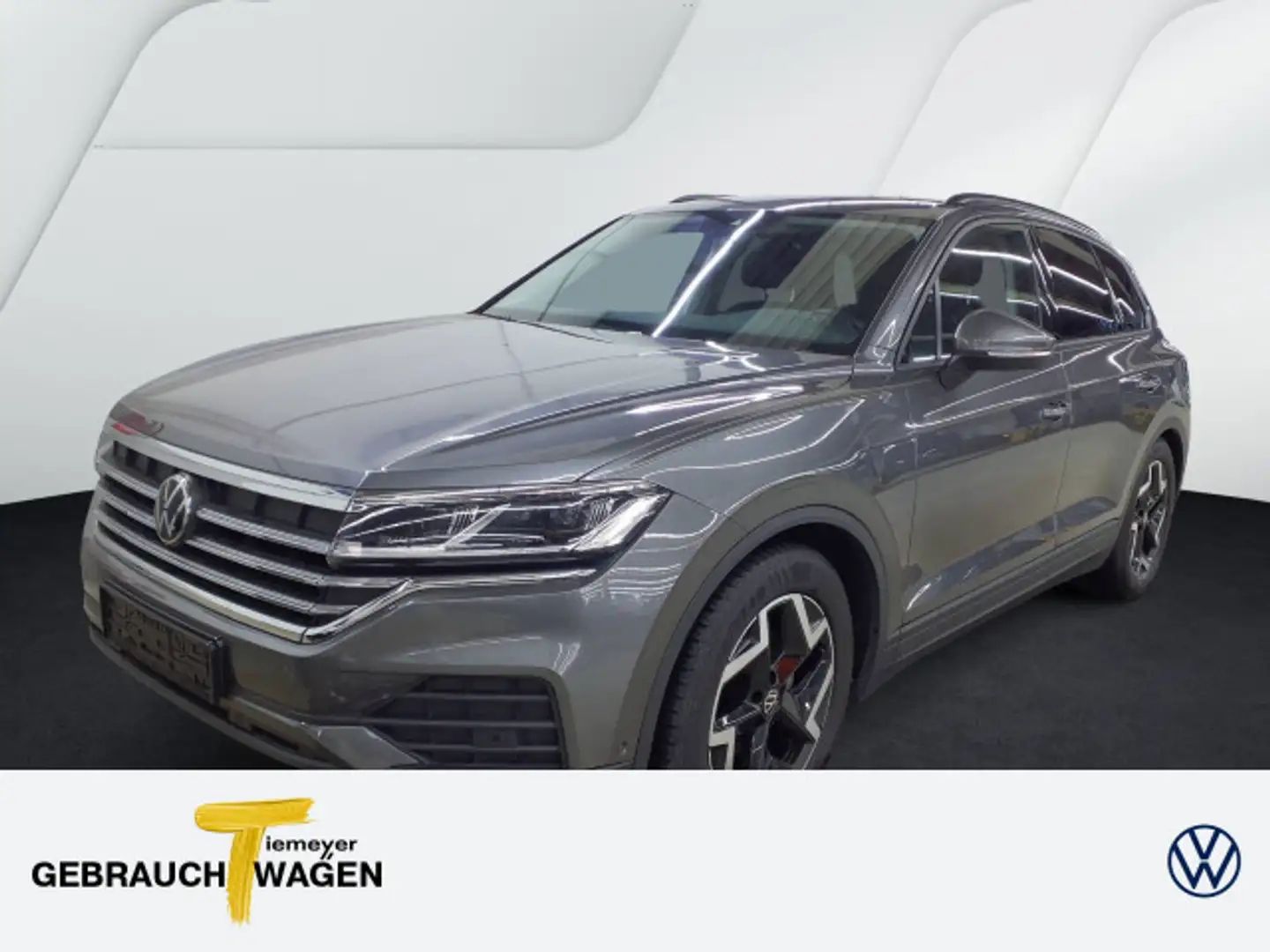 Volkswagen Touareg 3.0 TDI LUFT LM19 LEDER AHK Grau - 1
