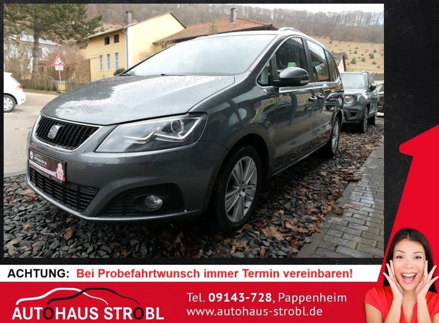 SEAT Alhambra Style 2.0 TDI DSG/ KAMERA/ 7-SITZER/ KS Gris - 1