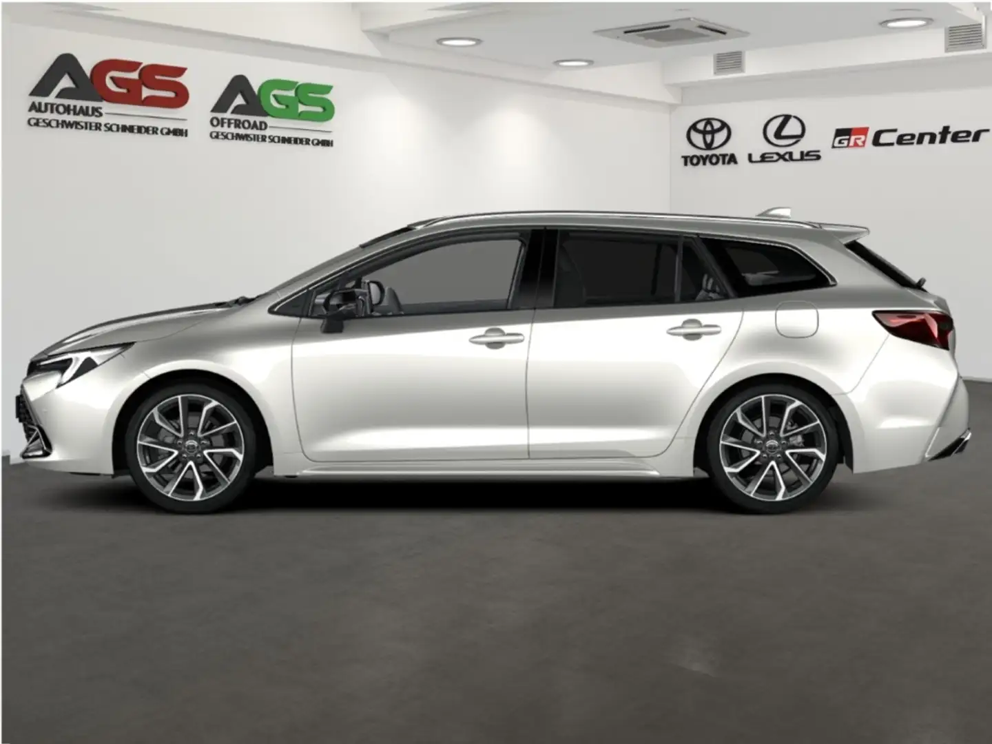 Toyota Corolla 2,0L Hybrid Touring Sports Lounge + Panoramadach Silber - 2