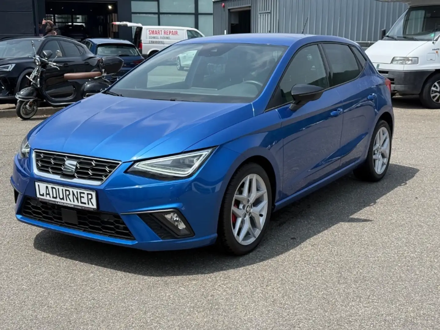 SEAT Ibiza FR 1,5TSI DSG *NAVI+SHZ+ACC+RFK+DCC*199€mtl Blau - 2