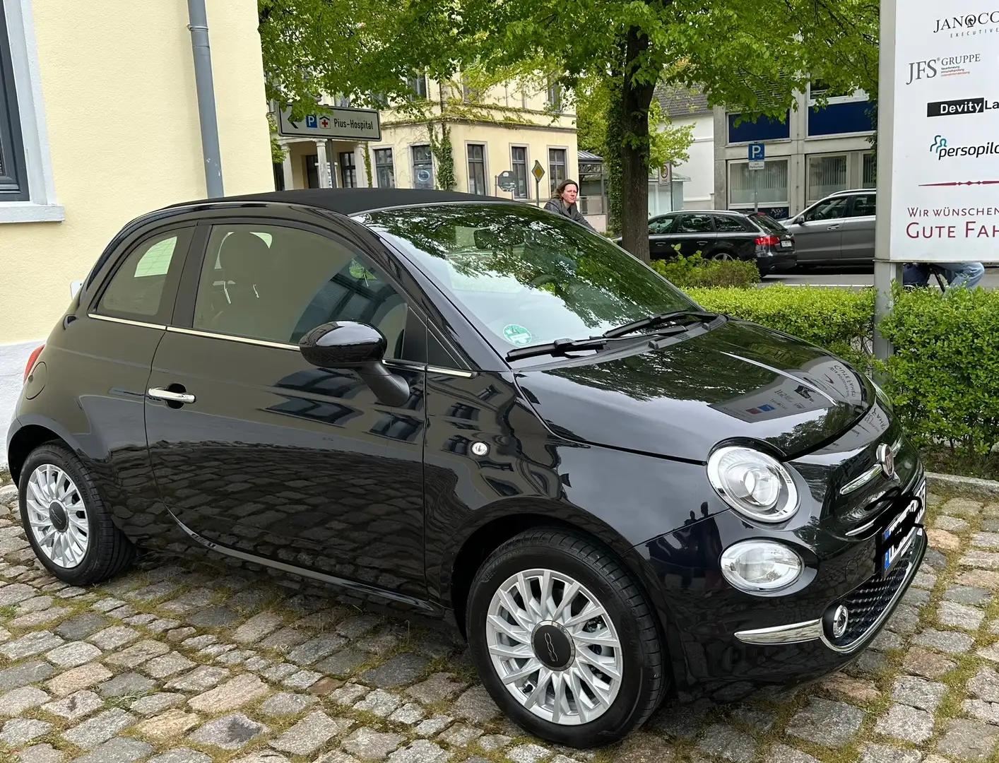 Fiat 500C Dolcevita 1.0 GSE Hybrid  black Schwarz - 1