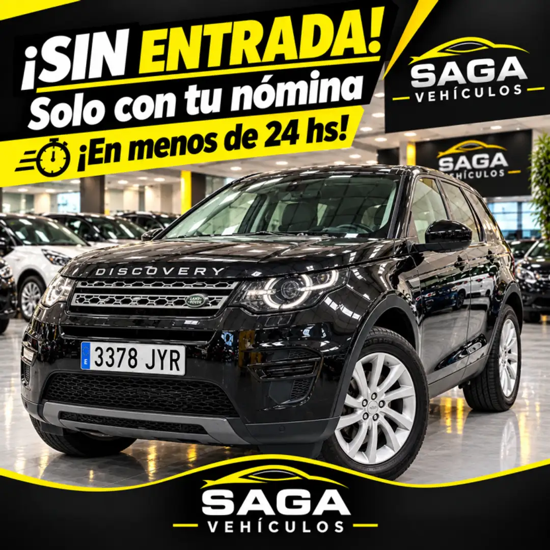 Land Rover Discovery Sport 2.0TD4 SE 4x4 Aut. 150 Negro - 1