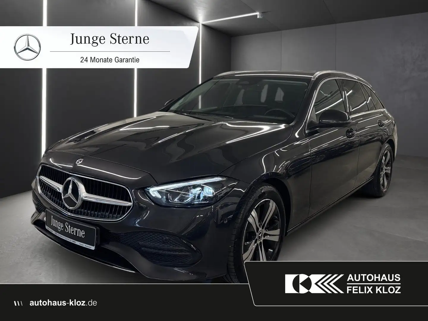 Mercedes-Benz C 180 T Avantgarde*AHK*Kamera*LED*CarPlay*EasyPa Grey - 1