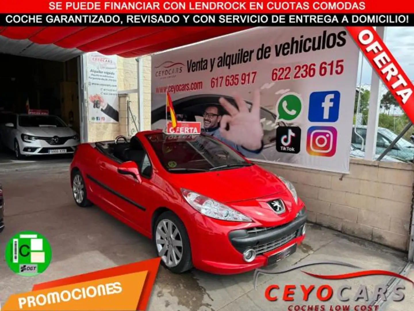 Peugeot 207 CC 1.6 THP Sport Rosso - 1