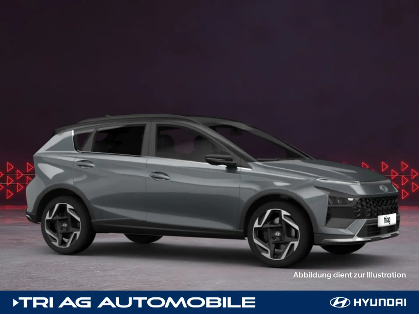 Hyundai BAYON Bayon Select FL Navi Einparkhilfe CarPlay Digita Grau - 2