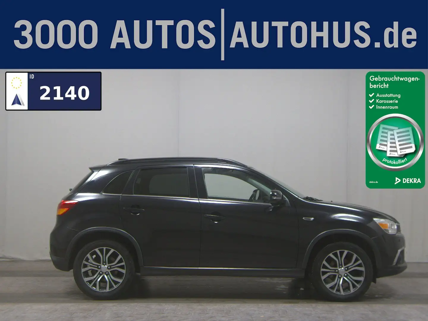 Mitsubishi ASX 2.2 DI-D Leder AHK Navi Shz Noir - 1