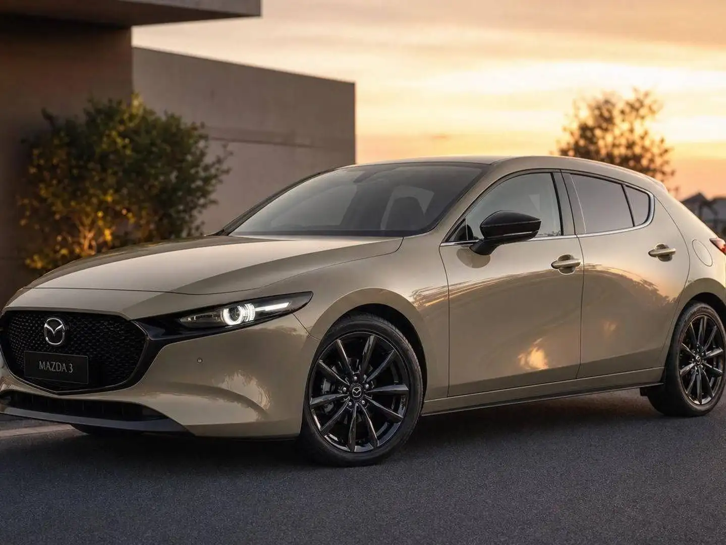 Mazda 3 Mazda 3 e-Skyactiv-G122 Nagisa Aut. Nagisa (Sonderedition z.B. Farbe "Sand") - 1