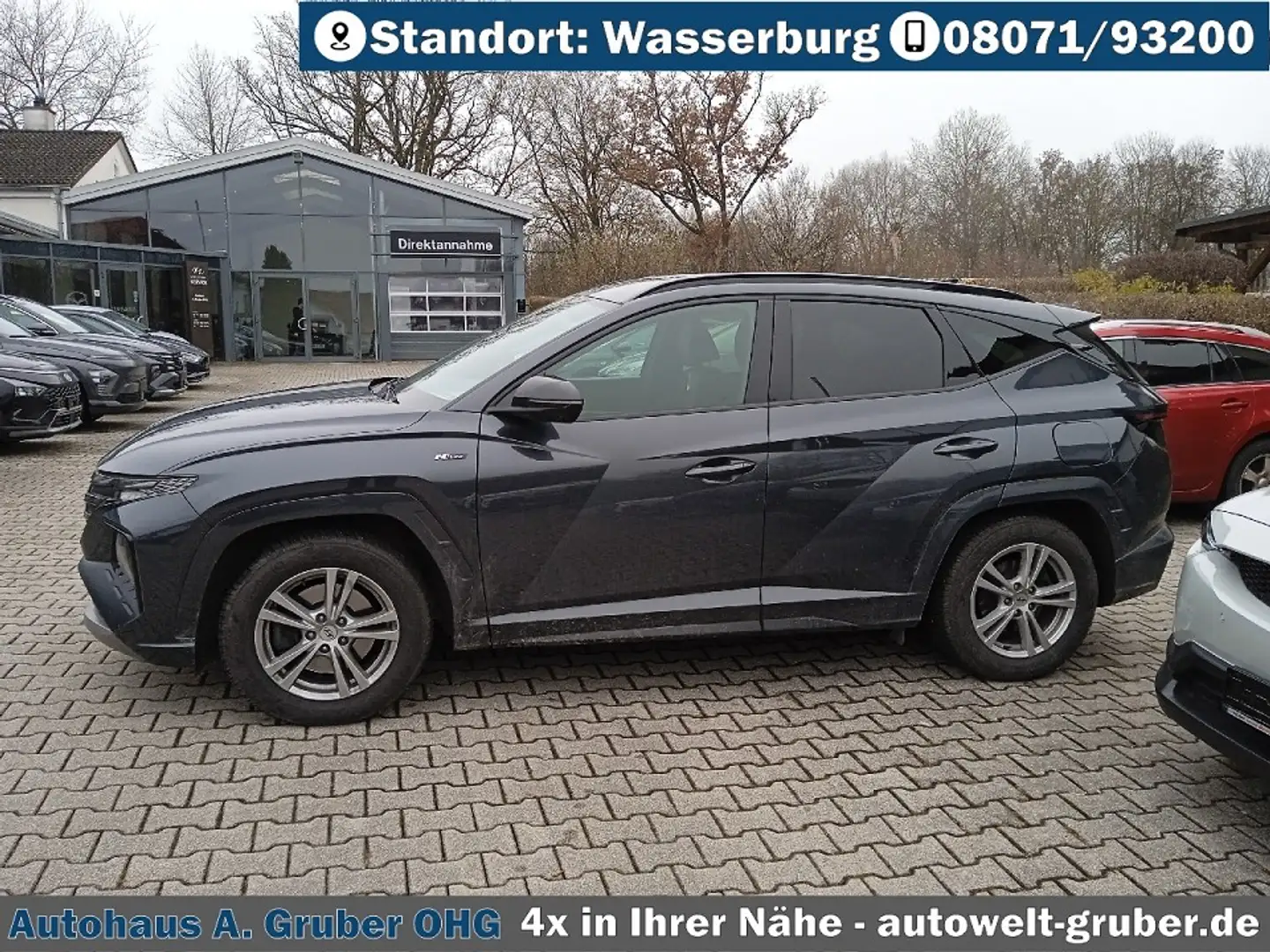 Hyundai TUCSON 1.6 T-GDi 48V-Hybrid 4WD DCT N Line +WR Gris - 2