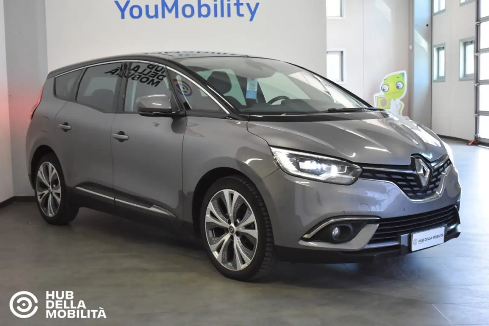 Renault Grand Scenic Blue dCi 120 CV EDC Business 7 posti Grigio - 2