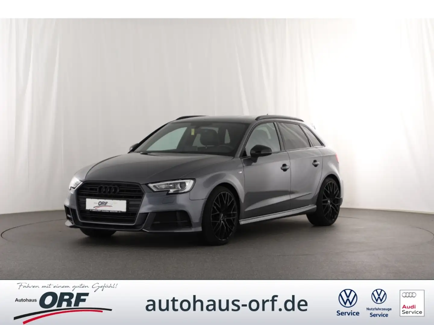 Audi A3 Sportback 1.5 TFSI sport S line S tronic AHK TEMPO Gris - 1