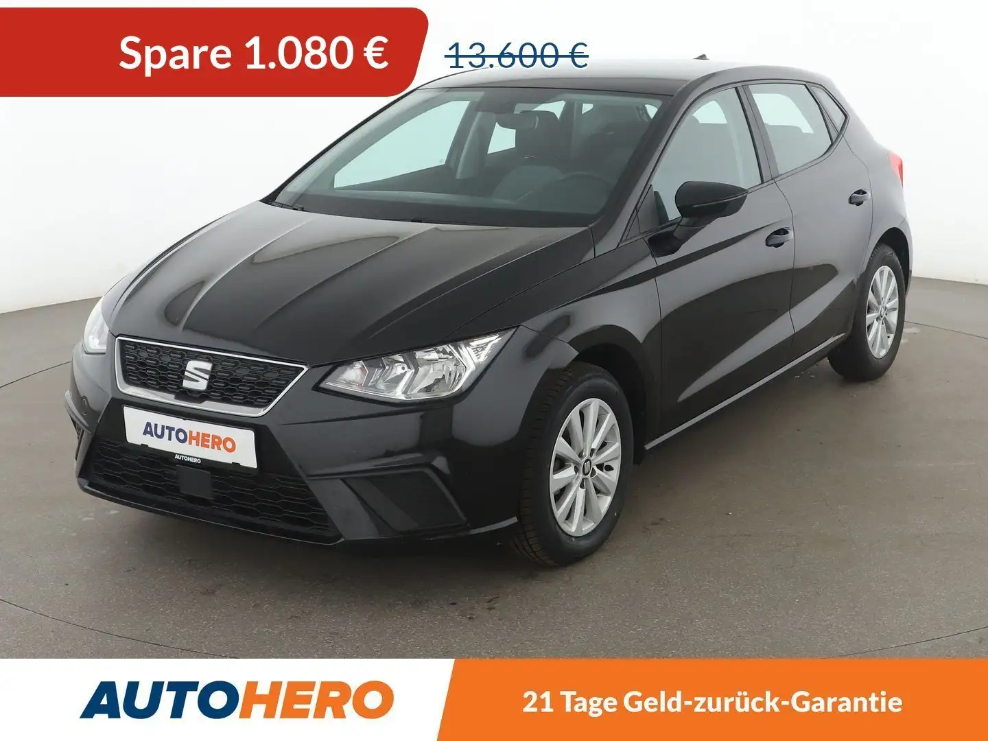 SEAT Ibiza 1.0 TSI Style*NAVI*LIM*PDC*SHZ*ALU*KLIMA* Schwarz - 1