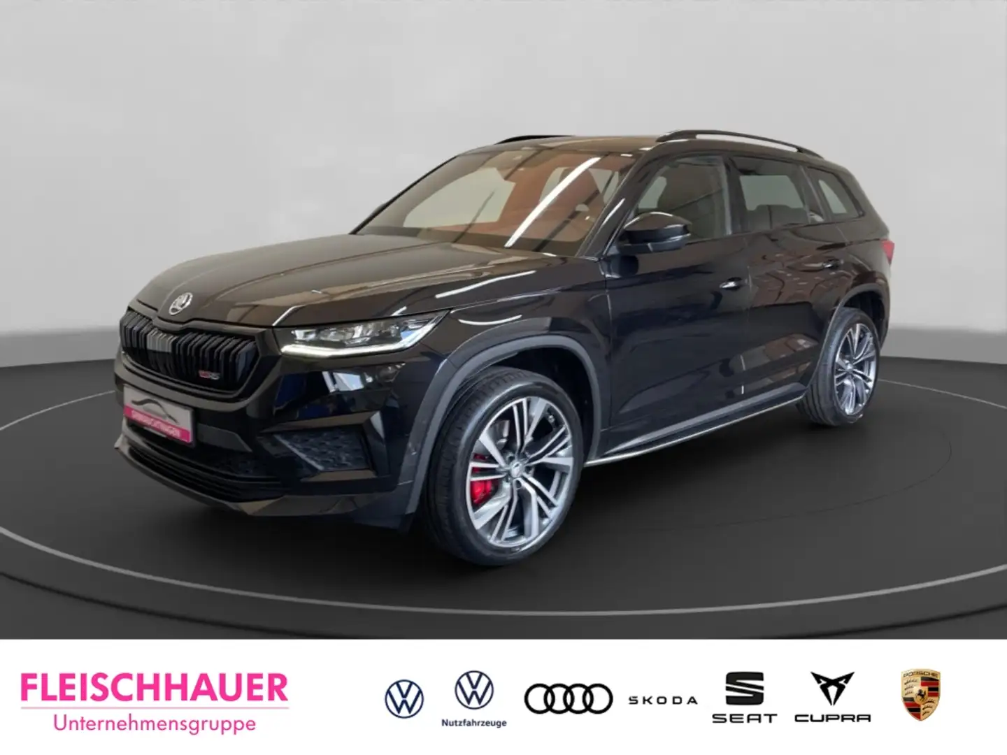 Skoda Kodiaq RS 2.0 TSI 4x4 LED AHK PANO SHZ 360°Kamera Smart-L Noir - 1
