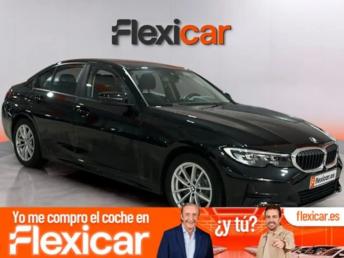 BMW 318 318dA Negro - 1