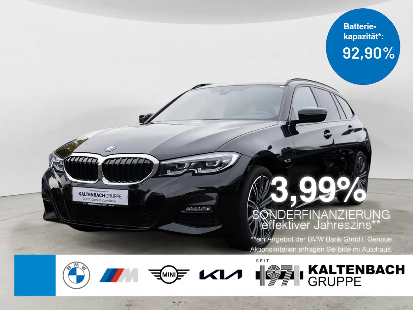 BMW 330 e Touring M-Sport LED NAVI KAMERA SHZ PDC Schwarz - 1