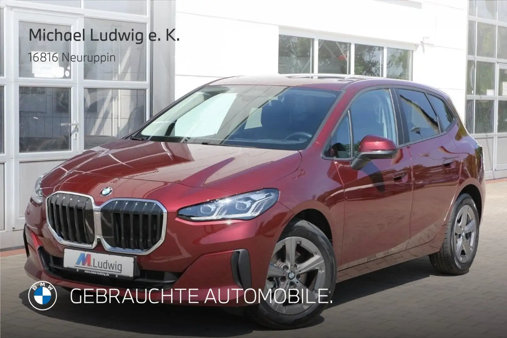 BMW 220 i Head-Up DAB LED WLAN Pano.Dach RFK Shz PDC Rojo - 1