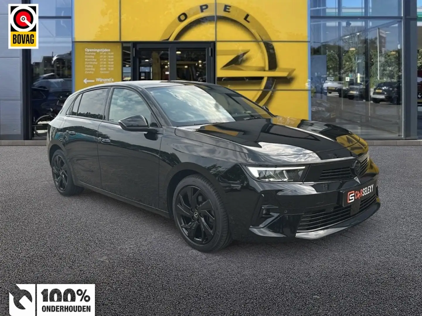 Opel Astra 1.2T 130pk GS Line | Automaat | 360 camera | Adapt Zwart - 1