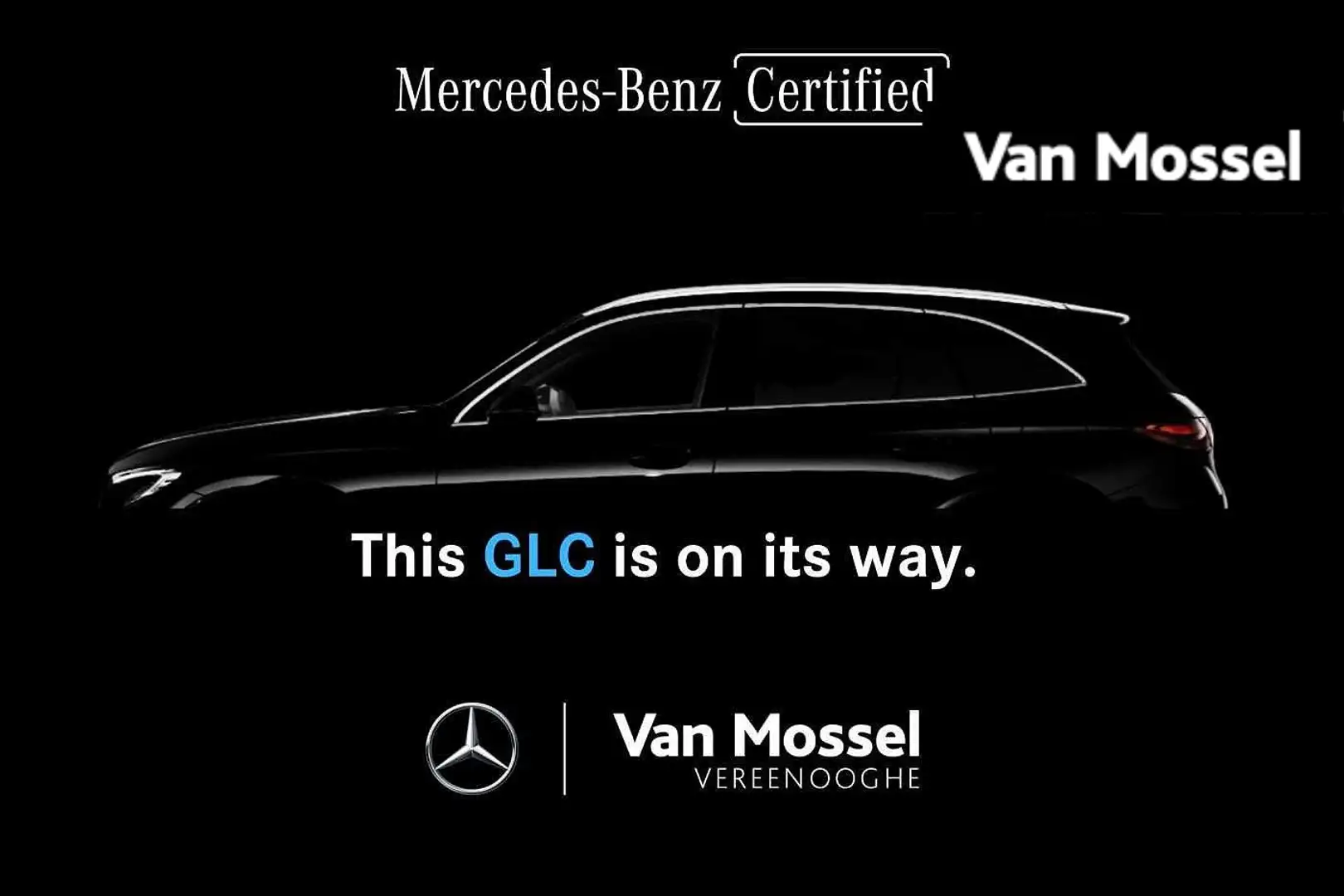 Mercedes-Benz GLC 300 4M AMG LINE - CAMERA - BLIS - NAVI - SFEERVERLICHT Zwart - 1