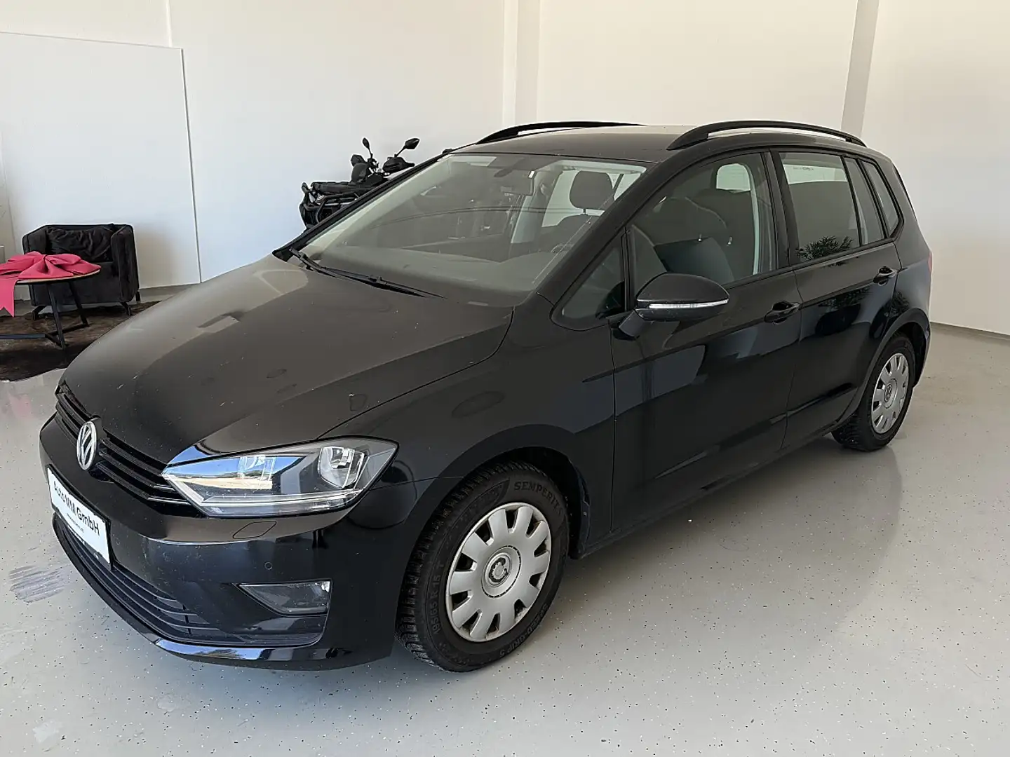 Volkswagen Golf Sportsvan 1,6 TDI BMT Trendline Schwarz - 2