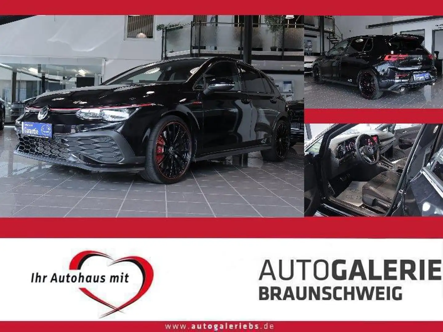 Volkswagen Golf 2.0 TSI GTI Clubsport Edition 45 AKRAPOVIC Noir - 1