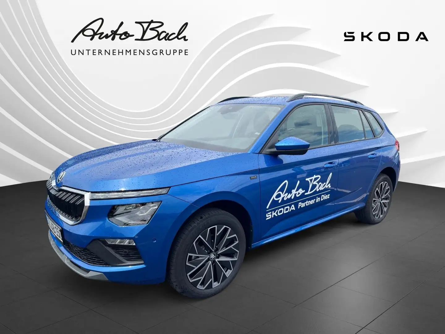 Skoda Kamiq 1.5 TSI Tour DSG Navi LED ACC EPH DAB Blau - 1