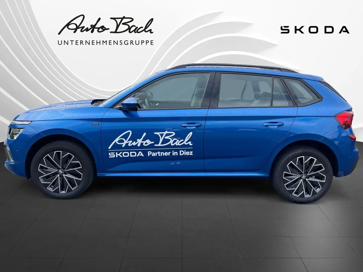 Skoda Kamiq 1.5 TSI Tour DSG Navi LED ACC EPH DAB Blau - 2