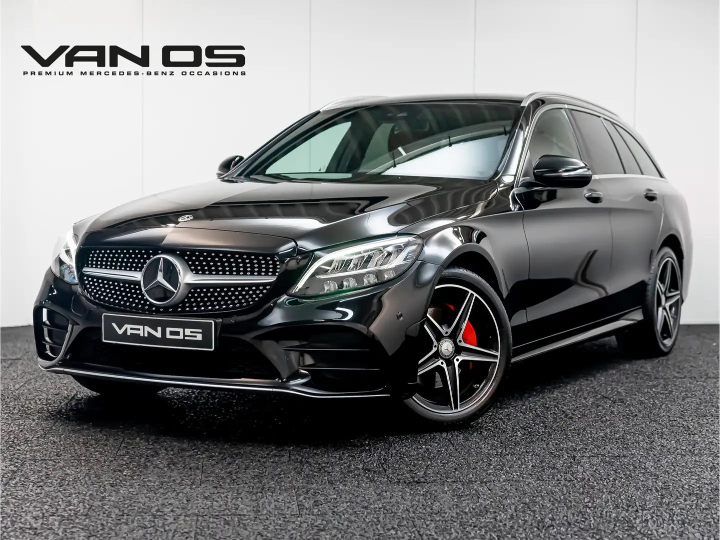 Mercedes-Benz C 200 Estate C AMG Line | FACELIFT | Leder Fekete - 1