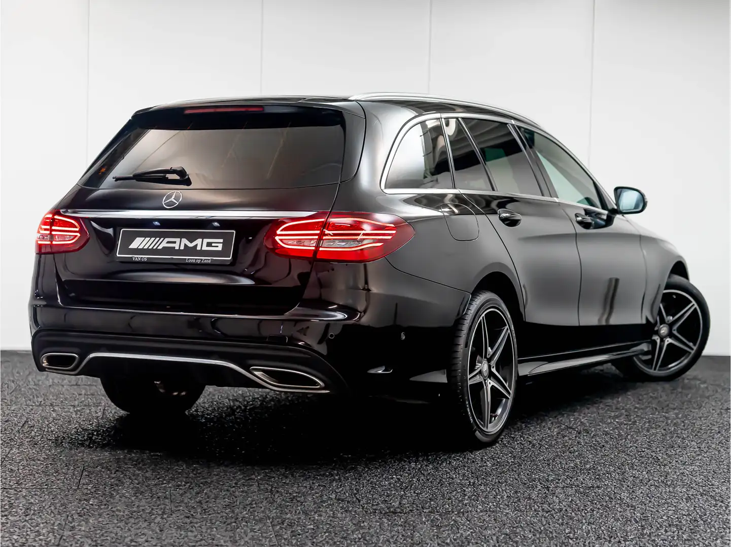 Mercedes-Benz C 200 Estate C AMG Line | FACELIFT | Leder Fekete - 2