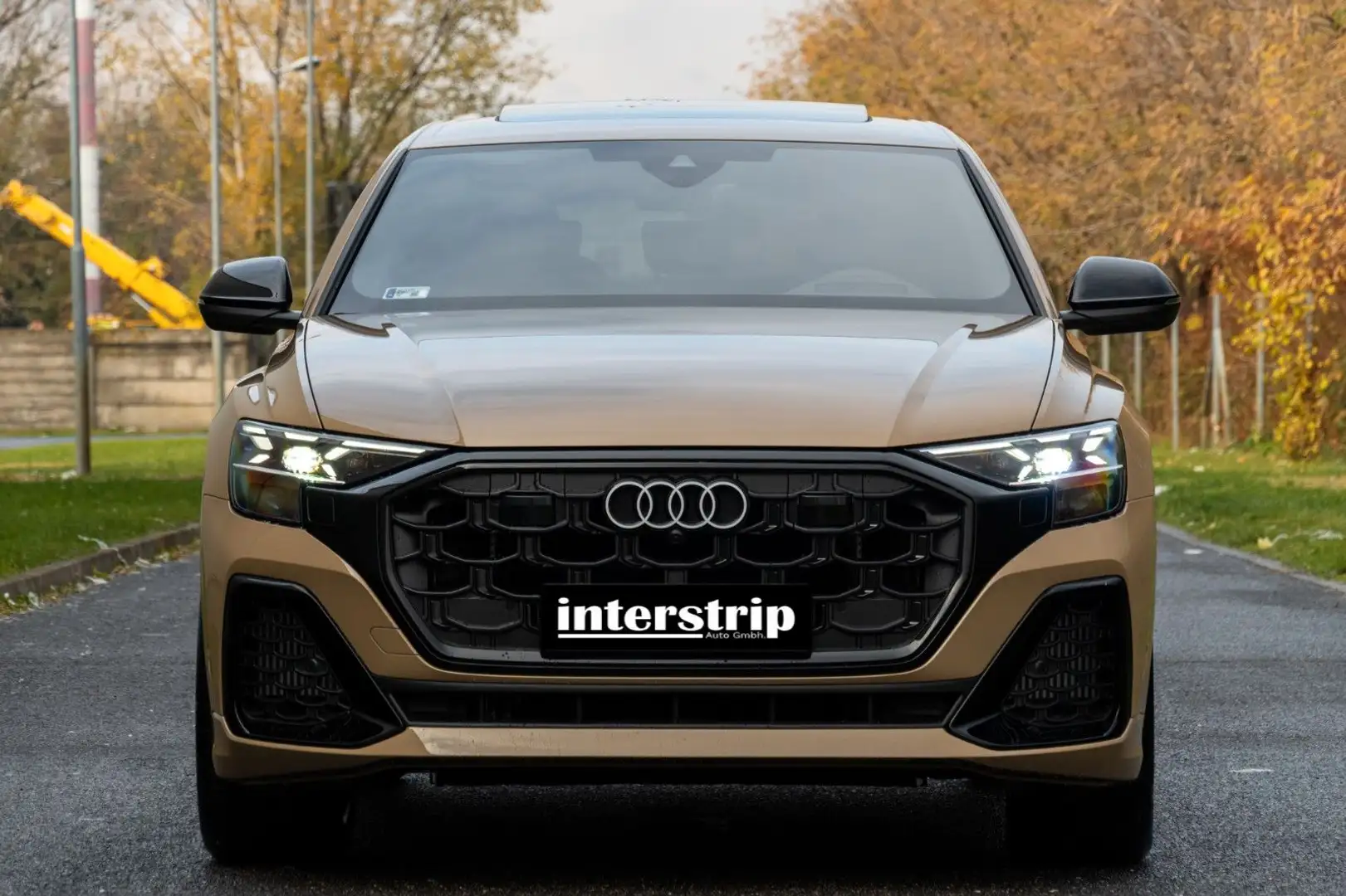 Audi Q8 60 TFSIe SLINE.MATRIX.LUFTF.PANO.HUD.360°.AHK Gold - 2