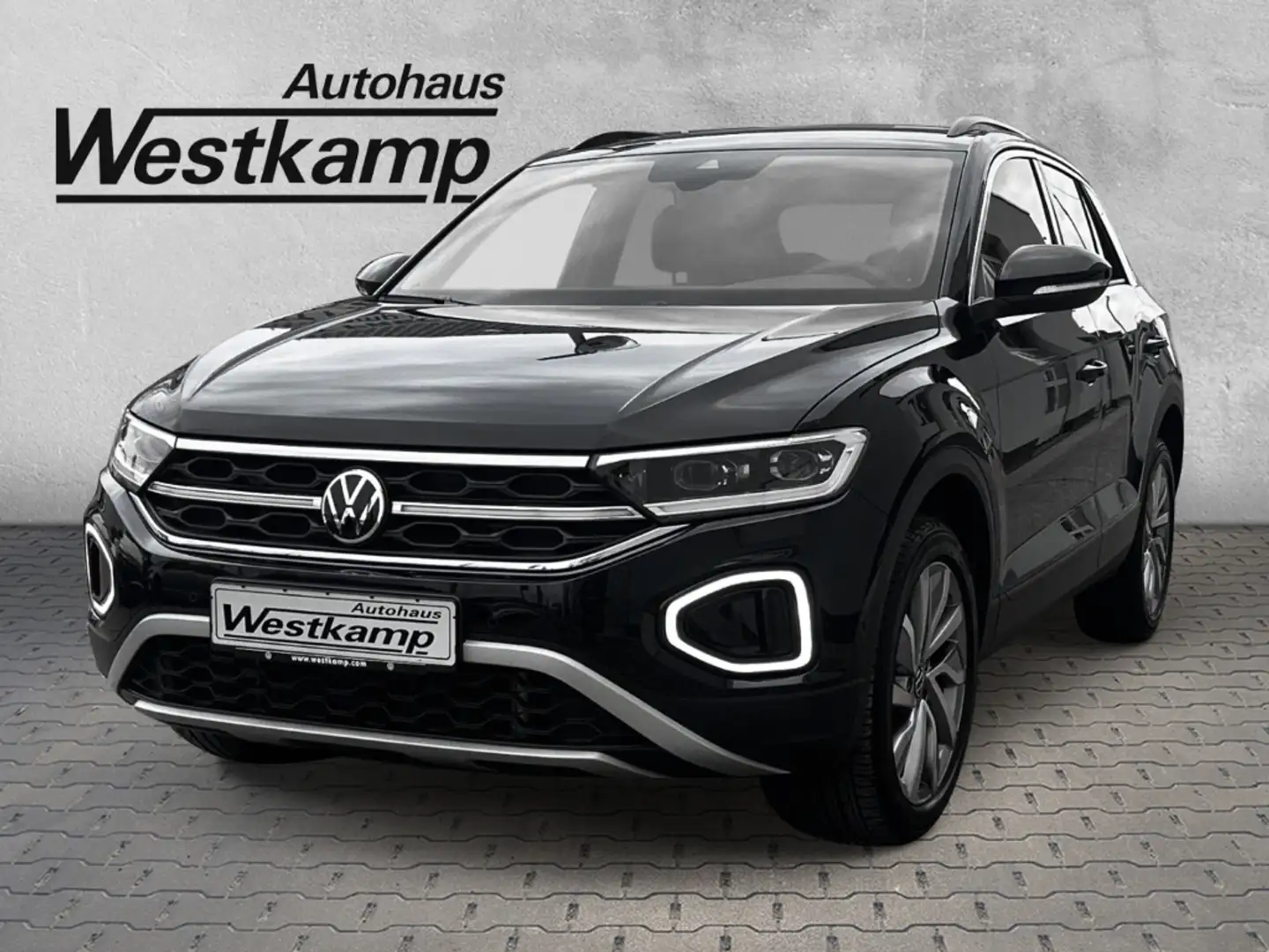 Volkswagen T-Roc Move 1.5 TSI DSG Anh.Kpl. IQ-Light-Matrix Zwart - 1