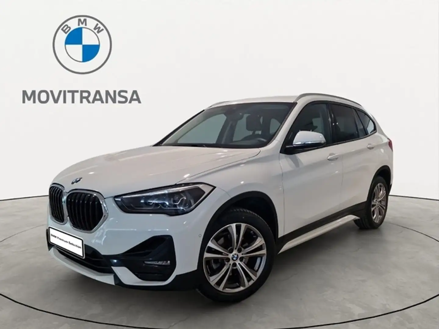 BMW X1 xDrive 18dA Weiß - 1