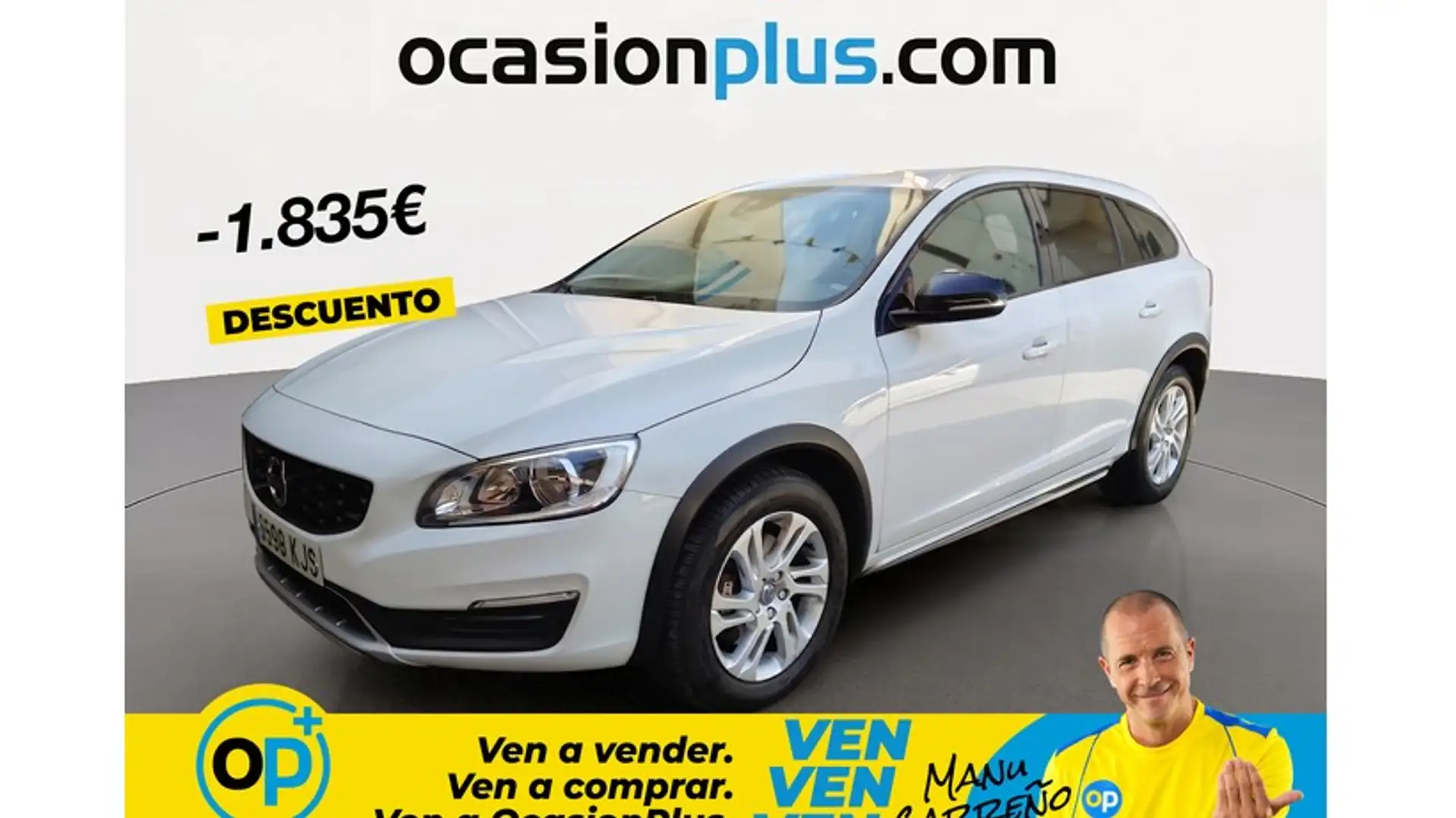Volvo V60 Cross Country D3 Momentum Blanco - 1