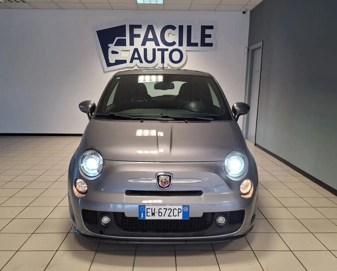 Fiat 500 Abarth 500 abarth 1.4 Turbo T-Jet Custom Grau - 2