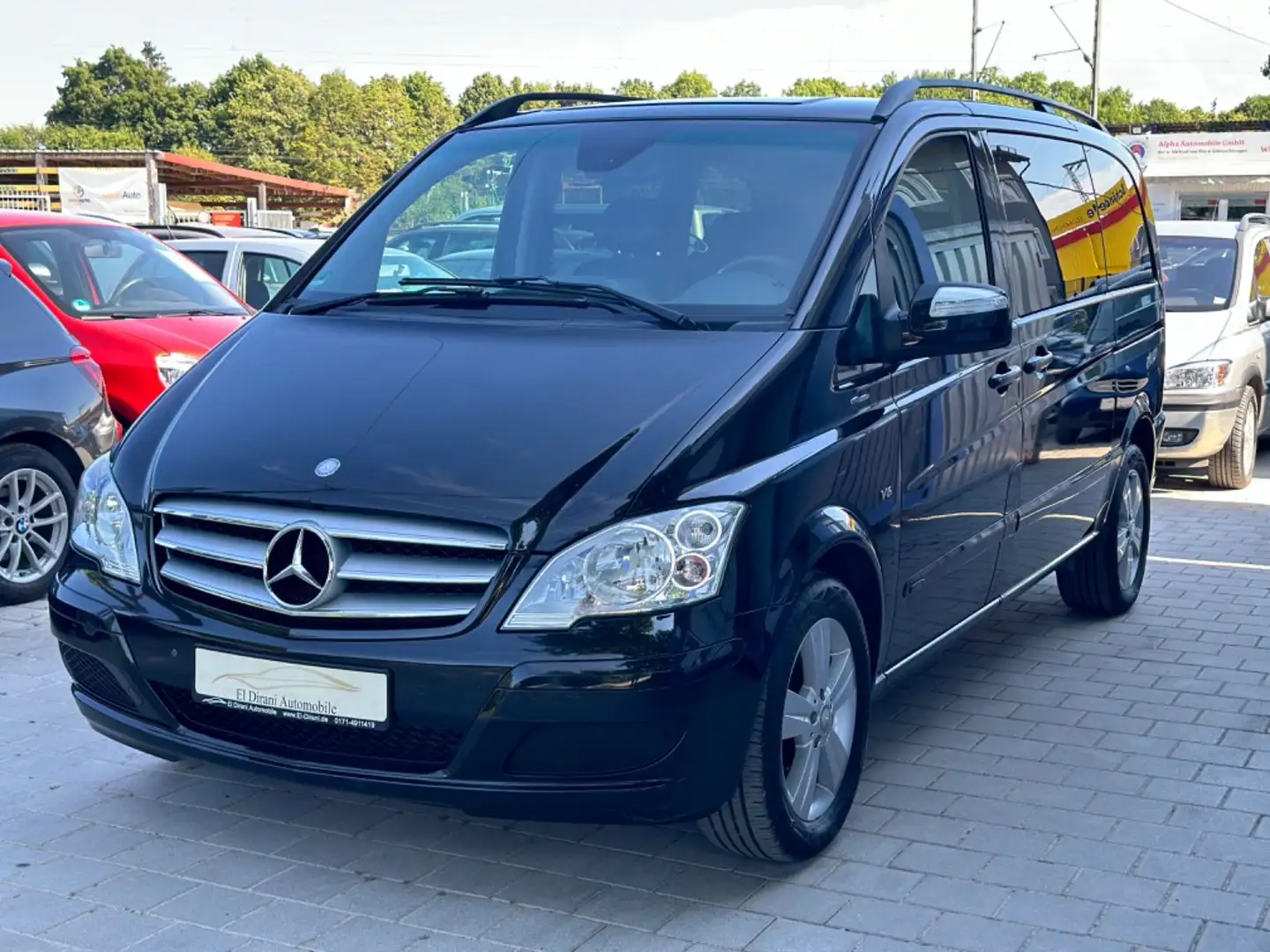 Mercedes-Benz Viano 3.0 CDI V6 Trend Edition Kompakt/Aut./RCam Noir - 1