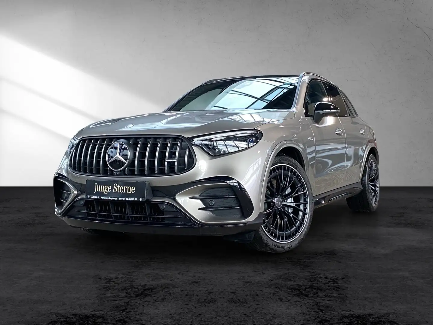 Mercedes-Benz GLC 43 AMG Mercedes-AMG GLC 43 4M Night 360° Distr Pano HUD Silber - 2