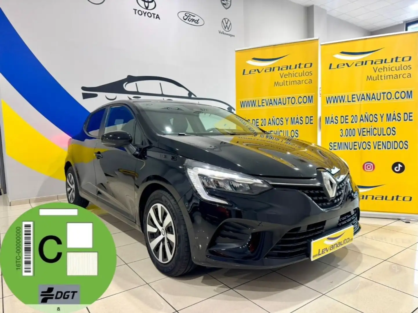 Renault Clio TCe Equilibre 67kW Noir - 1
