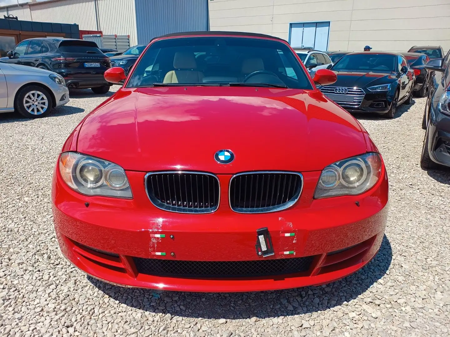 BMW 128 Navi, Automatik, PDC, SHZ, Cabrio Červená - 2