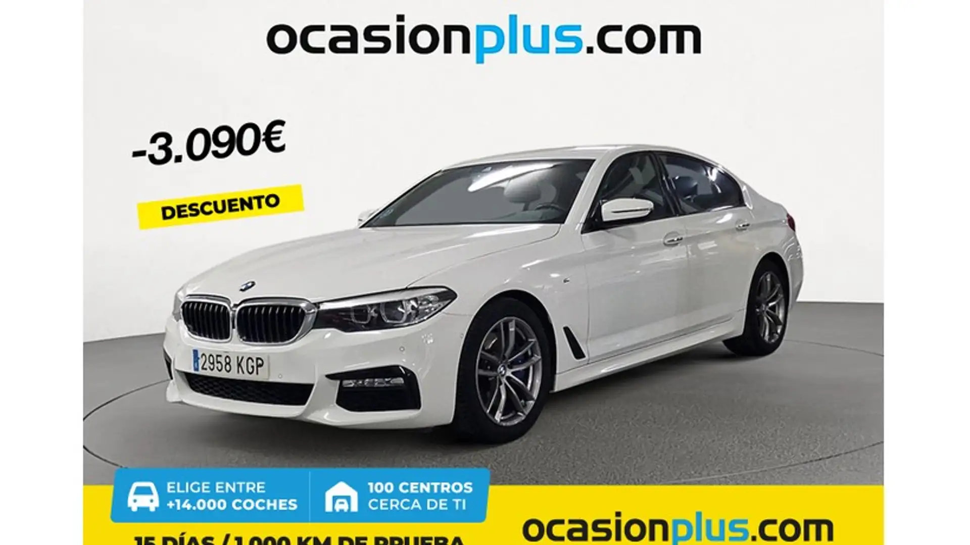 BMW 530 530dA Blanc - 1