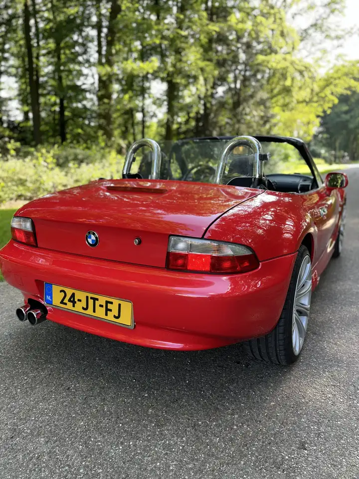 BMW Z3 1.9 Hellrot 1997 140PK - Zeer goed onderhouden, foto 2
