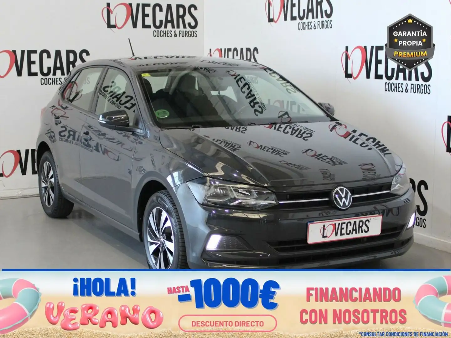 Volkswagen Polo 1.6TDI Advance 70kW Grau - 1
