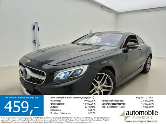 Mercedes-Benz S 500 Coupe 4Matic AMG Line Comand ACC